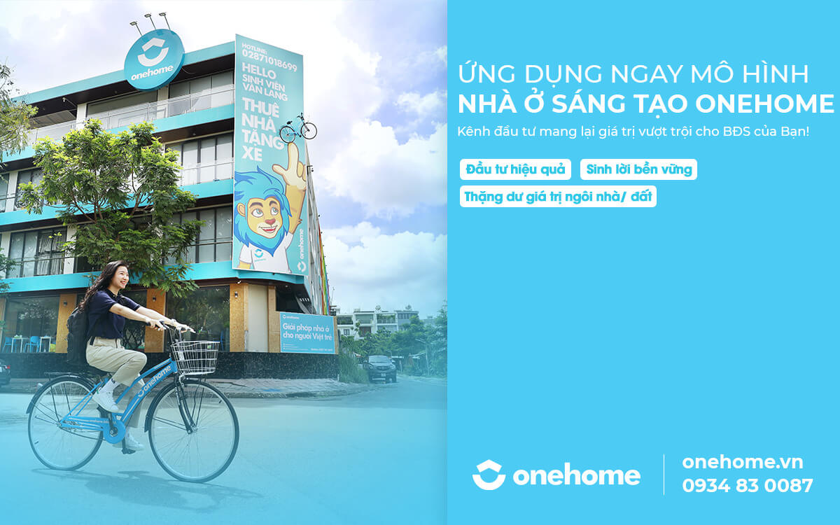 Onehome ra mắt Kênh Đầu Tư Bất Động Sản mới HIỆU QUẢ CAO, SINH LỜI BỀN VỮNG cho các NHÀ ĐẦU TƯ GIÁ TRỊ!