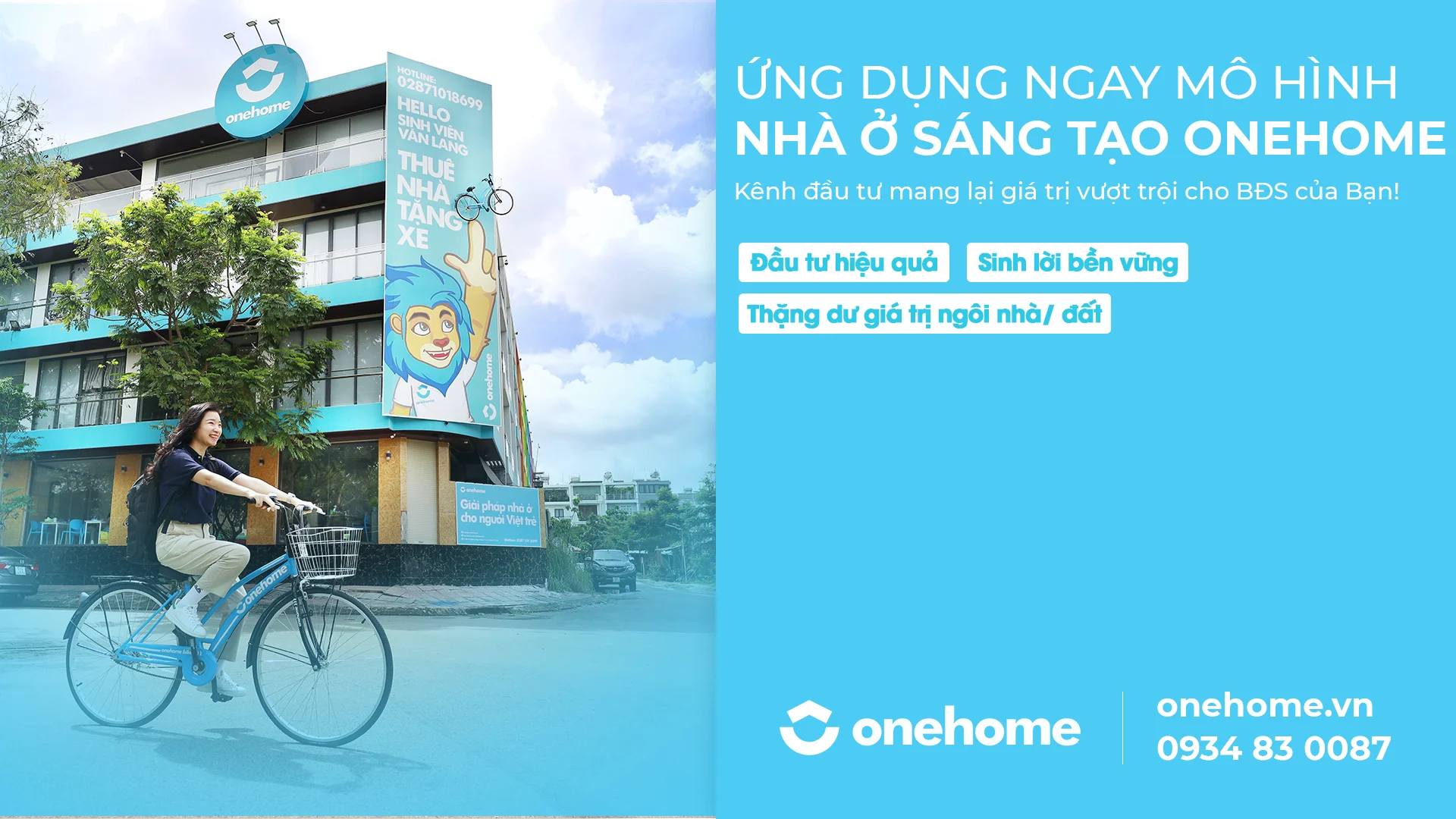 Onehome ra mắt Kênh Đầu Tư Bất Động Sản